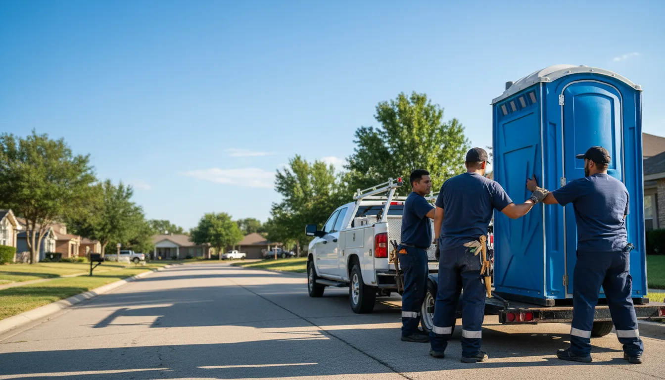 Portable Toilet Rental in Tulare, CA near me
